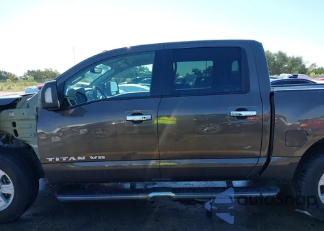 2019 Nissan Titan Sv из США, поврежденный, VIN 1N6AA1E53KN509417